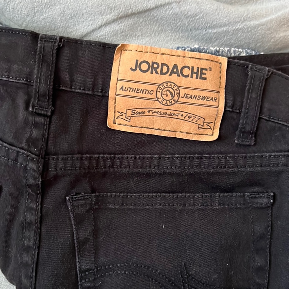 JORACHE BLACK FLARE JEANS